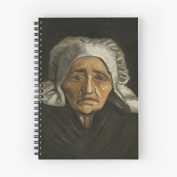 Item preview, Van Gogh Head of an Old Peasant Woman with White Cap designed and sold by KAI-Studio.