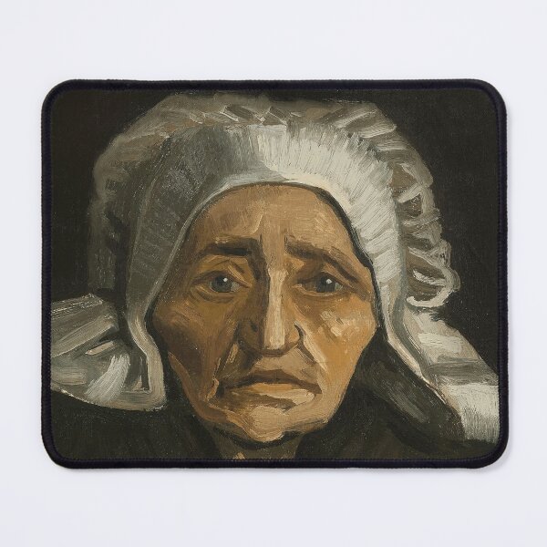 Item preview, Van Gogh Head of an Old Peasant Woman with White Cap designed and sold by KAI-Studio.