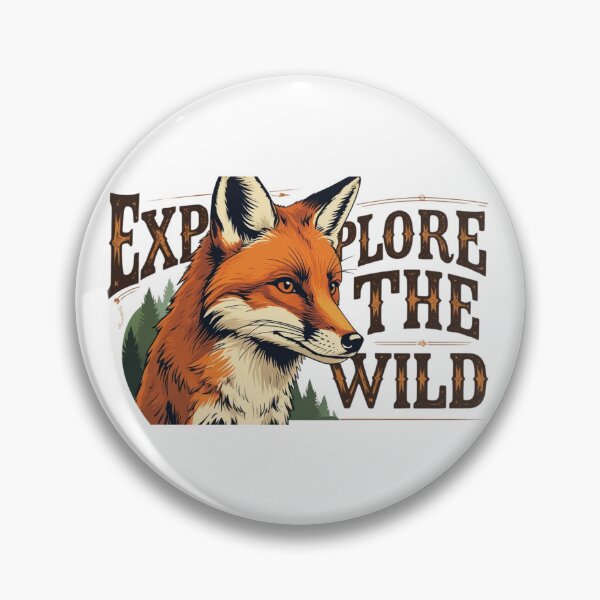 Item preview, Vintage Fox Adventure – Explore the Wild designed and sold by PP Shop.