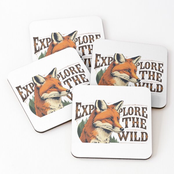 Item preview, Vintage Fox Adventure – Explore the Wild designed and sold by PP Shop.
