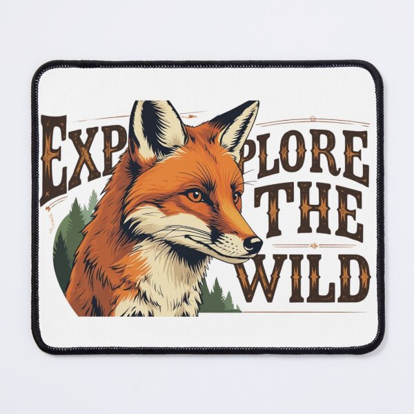 Item preview, Vintage Fox Adventure – Explore the Wild designed and sold by PP Shop.