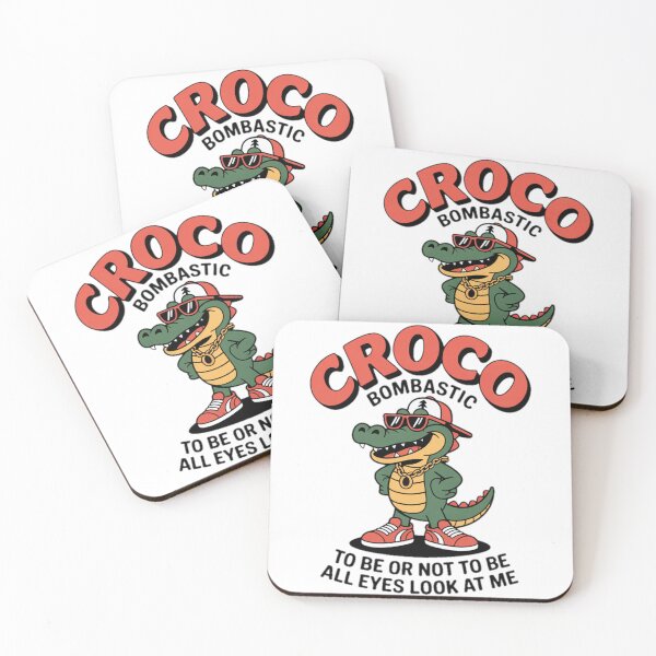 Item preview, Croco, the crocodile king of cool, croco, BOMBASTIC, designed and sold by MAR1RJD.