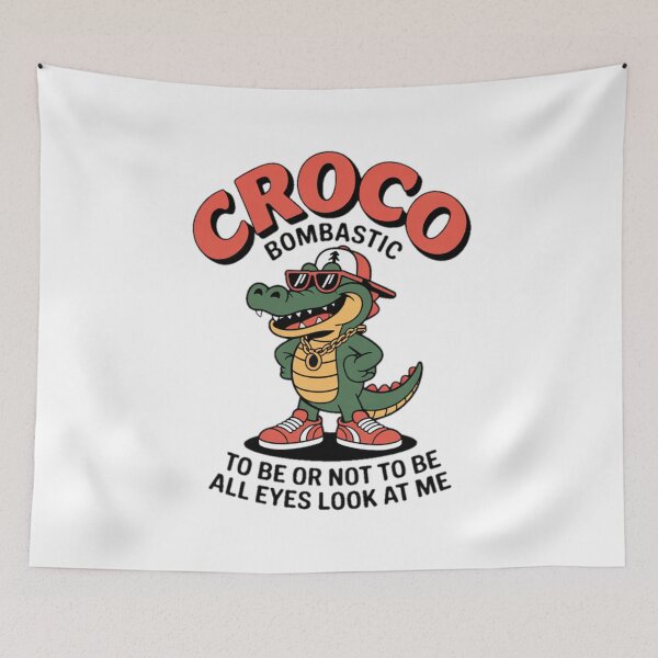Item preview, Croco, the crocodile king of cool, croco, BOMBASTIC, designed and sold by MAR1RJD.