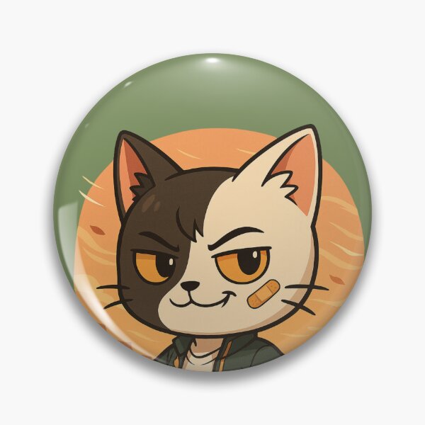 Item preview, Smug Cat Fighter – Haruka Sakura Inspired Chibi designed and sold by NyxVerse-Studio.