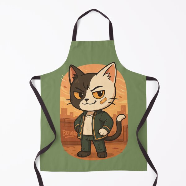 Item preview, Smug Cat Fighter – Haruka Sakura Inspired Chibi designed and sold by NyxVerse-Studio.