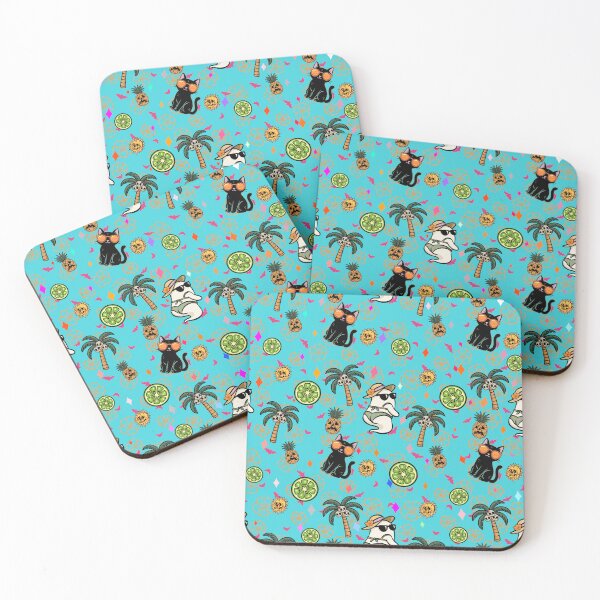 Item preview, Summerween Repeating Pattern – Spooky Cute Tropical Chaos designed and sold by Feral-by-Elsie.