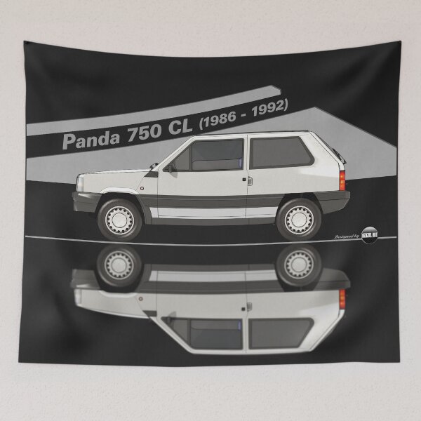 Item preview, Panda 750 CL - 1986 to 1992 (Bianco Corfù) Minimal Icon of the 80s  designed and sold by Azaziel.