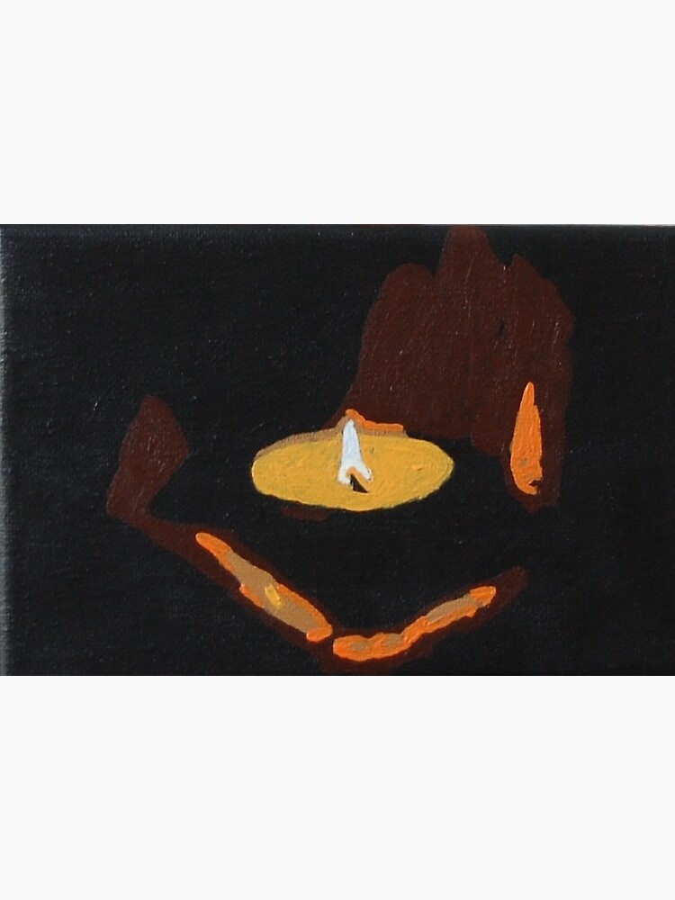 Thumbnail 3 of 3, Sticker, A Candle in the Dark designed and sold by artistDanJ.