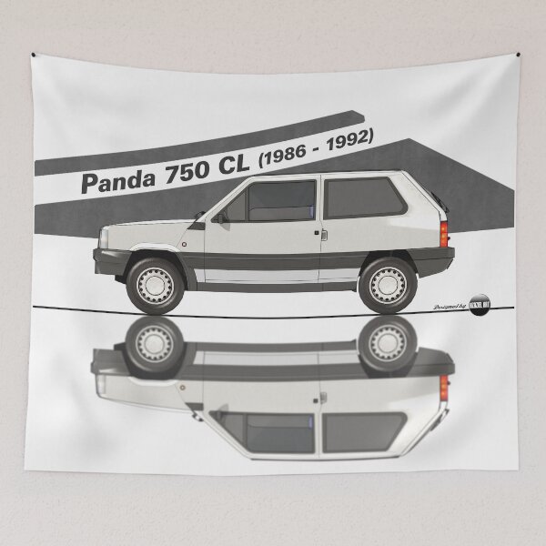 Item preview, Panda 750 CL - 1986 to 1992 (Bianco Corfù) Minimal Icon of the 80s  designed and sold by Azaziel.