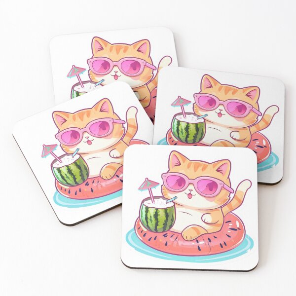 Item preview, Viral Summer Cat designed and sold by Imaginarium of Chaos falcon88 .