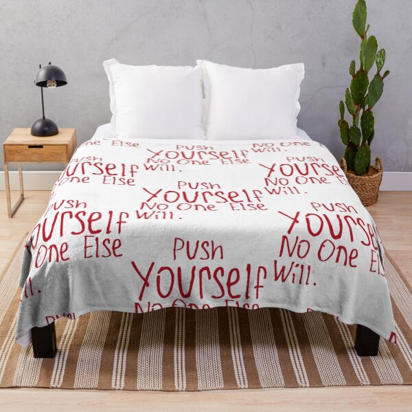 Item preview, Push Yourself. No One Else Will. designed and sold by kinpirks.