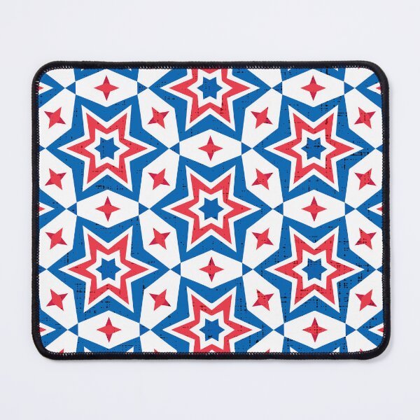 Item preview, Red White and Blue Patriotic Stars Pattern designed and sold by Daisy Beatrice.