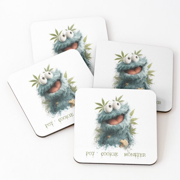 Item preview, Stay Baked, Eat Cookies – Funny Stoner Cookie Loving Puppet Parody designed and sold by Ignorant-Artist.