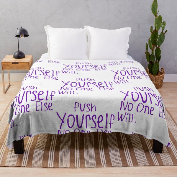 Item preview, Push Yourself. No One Else Will. designed and sold by kinpirks.