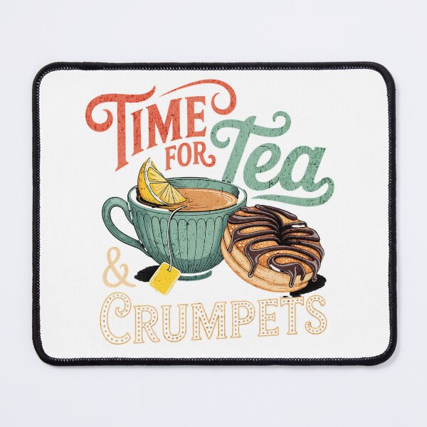 Item preview, Time for Tea and crumpet Cute Fun Design designed and sold by kynzify.