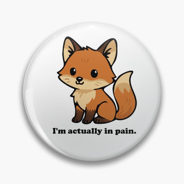 Item preview, Cute Fox – Smiling Through the Breakdown designed and sold by EntangledQNTM.