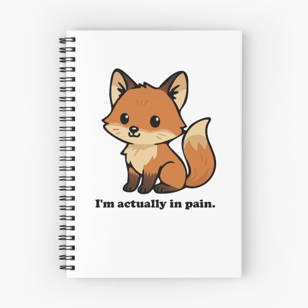 Item preview, Cute Fox – Smiling Through the Breakdown designed and sold by EntangledQNTM.