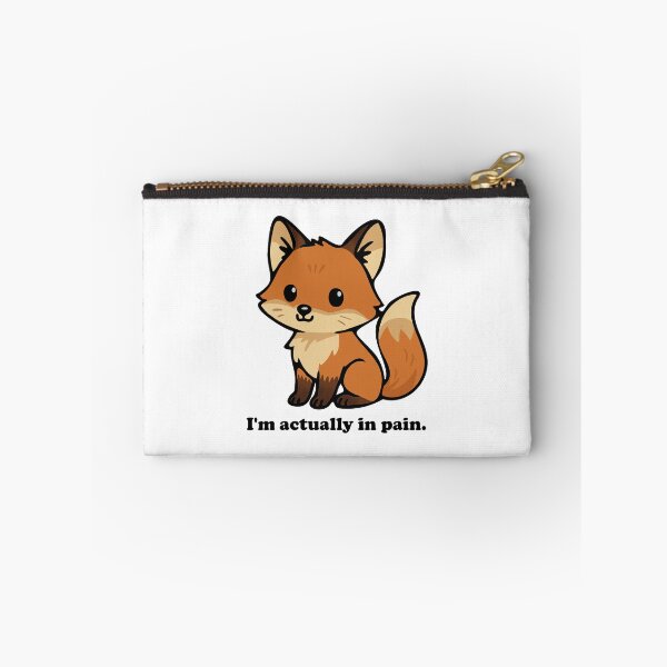 Item preview, Cute Fox – Smiling Through the Breakdown designed and sold by EntangledQNTM.