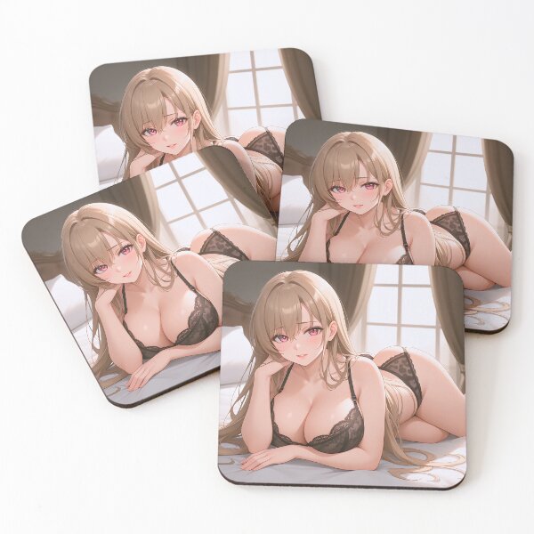 Item preview, Sexy anime girl looking cutely designed and sold by blalels.