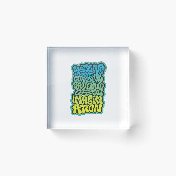 Item preview, Condensation of Imagination – Psychedelic Typographic Vision designed and sold by Boogosh.