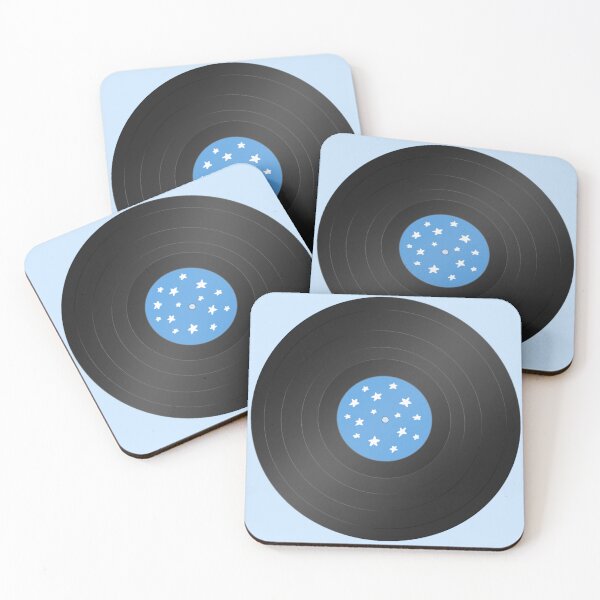 Item preview, vinilo azul designed and sold by Ambraxell.
