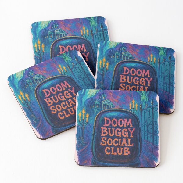 Item preview, Doom Buggy Social Club (Haunted Mansion) designed and sold by Theme Snark.