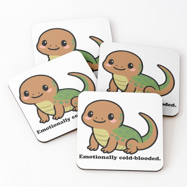 Item preview, Existential Gecko – Emotionally Cold-Blooded designed and sold by EntangledQNTM.