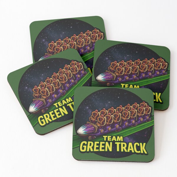 Item preview, Stardust Racers: Team Green Track designed and sold by Theme Snark.