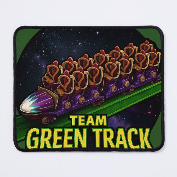 Item preview, Stardust Racers: Team Green Track designed and sold by Theme Snark.