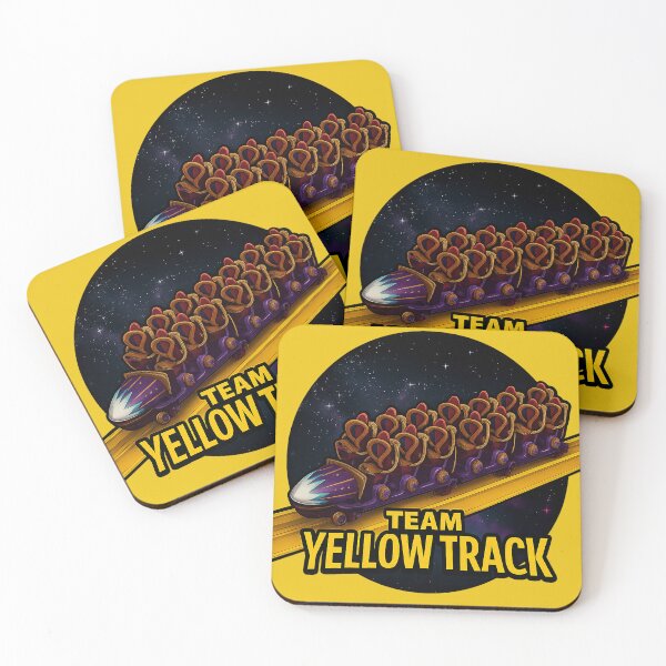 Item preview, Stardust Racers: Team Yellow Track designed and sold by Theme Snark.