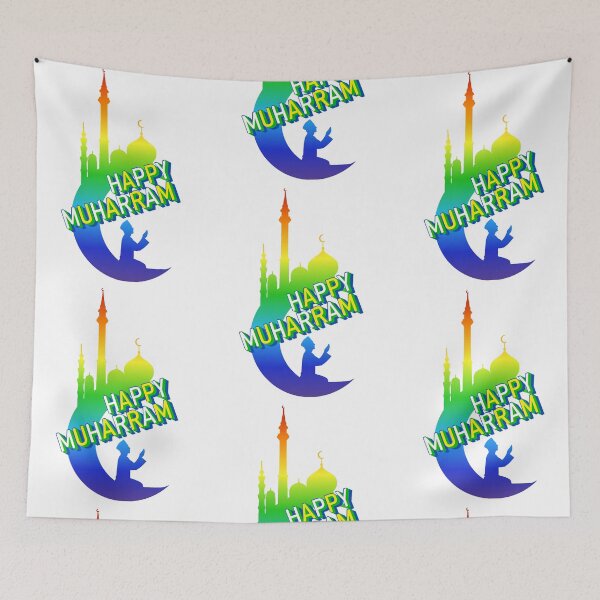 Item preview, Happy Muharram – Elegant Islamic New Year Design Honoring Reflection and Renewal designed and sold by ArtsyExplorer.