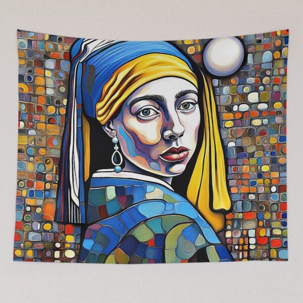 Item preview, Girl with the pearl earring 1 designed and sold by George Hutton Hunter.