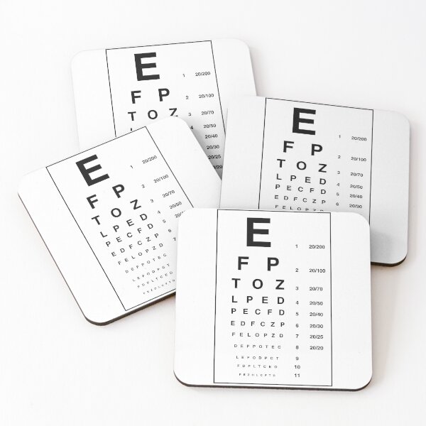 Item preview, Opticians Eye Chart designed and sold by NineX-Customs.