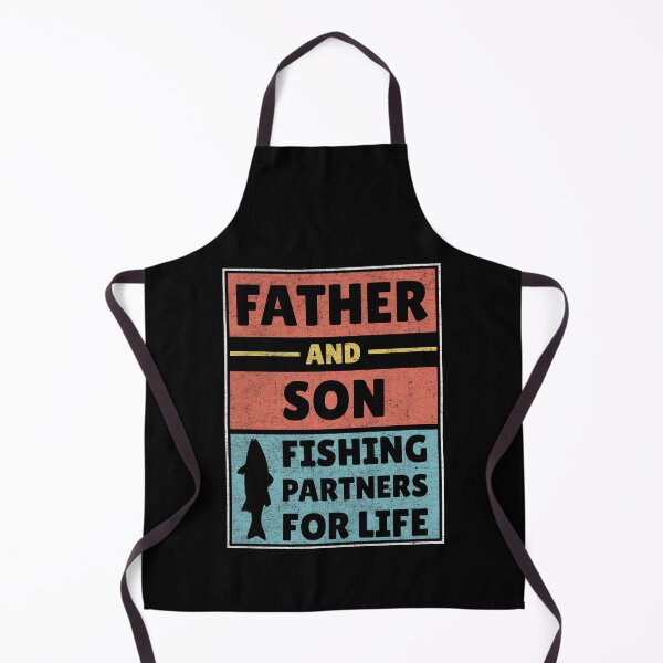 Item preview, Father and Son Fishing Partners for Life Vintage Fisher Dad designed and sold by Stick-Artistry.