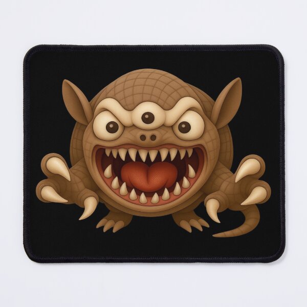Item preview, Rabid 3D Armadillo: Chaos in a Shell designed and sold by LOREANDDISORDER.