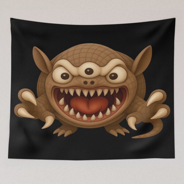 Item preview, Rabid 3D Armadillo: Chaos in a Shell designed and sold by LOREANDDISORDER.
