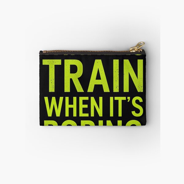 Item preview, Winners train when it's boring design designed and sold by Motivated Sensei.