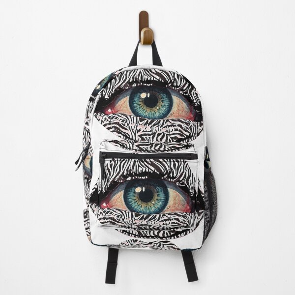 Item preview, Zebra Gaze: Wild Eye in Black & White designed and sold by Hen-C-Art.