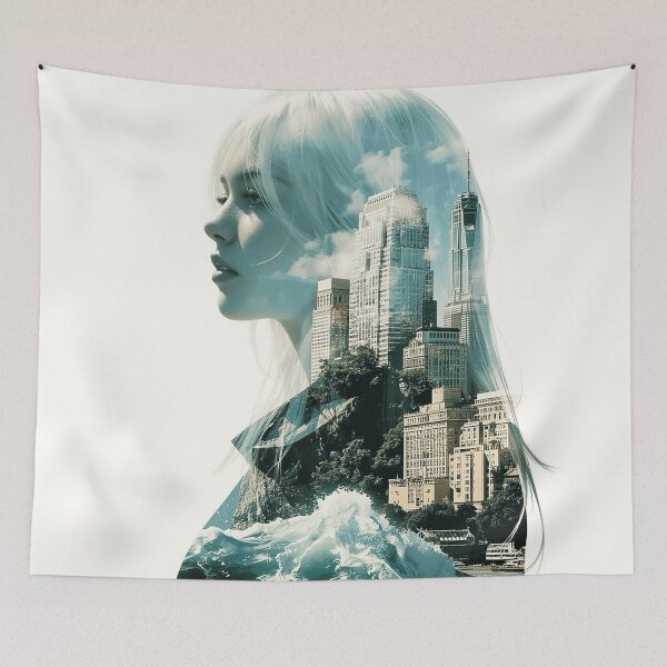 Item preview, She Is the City designed and sold by ArtfullMinds.