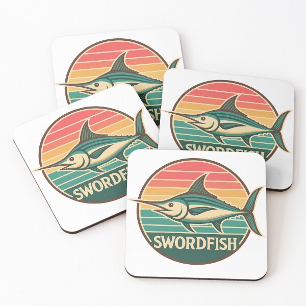 Item preview, Swordfish (retro) designed and sold by Bubble-Boris.
