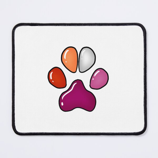 Item preview, Lesbian Paw Print designed and sold by Lynxeon's Shop.