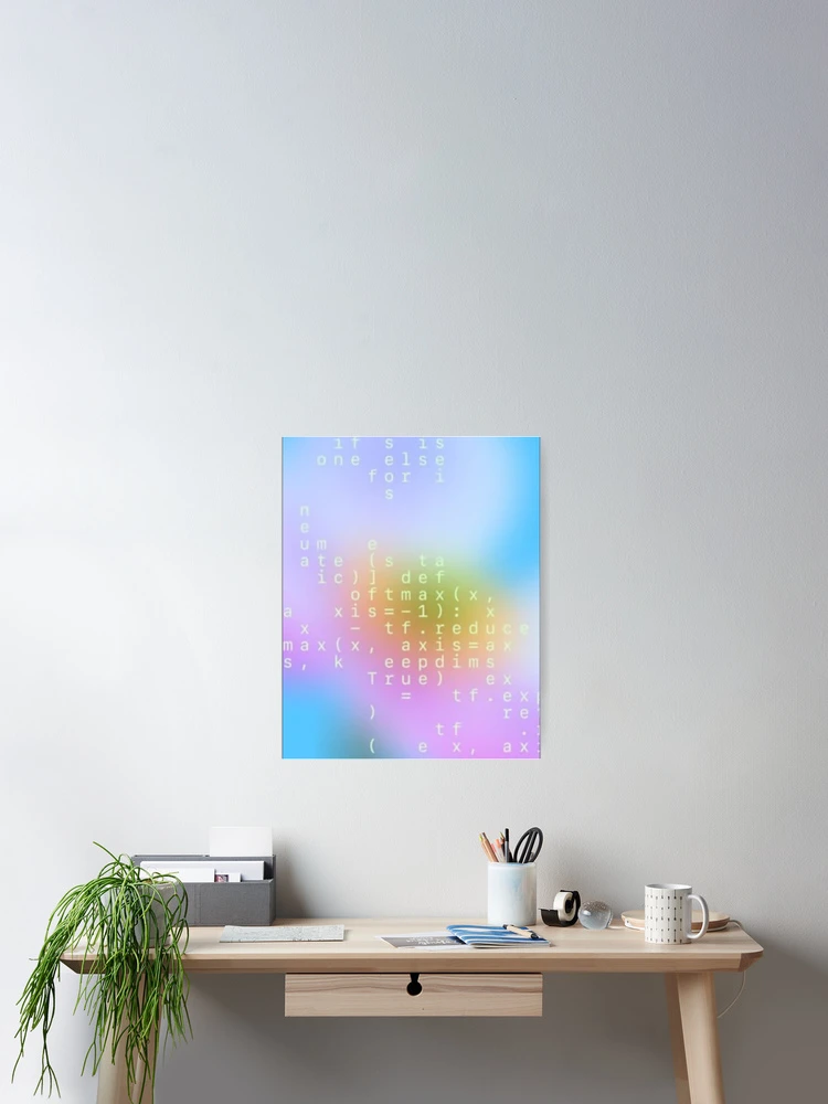 Thumbnail 2 of 3, Poster, Color Coding designed and sold by ontological.