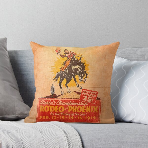 Item preview, Vintage Western Rodeo Poster designed and sold by Wander X Design.