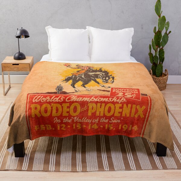 Item preview, Vintage Western Rodeo Poster designed and sold by Wander X Design.