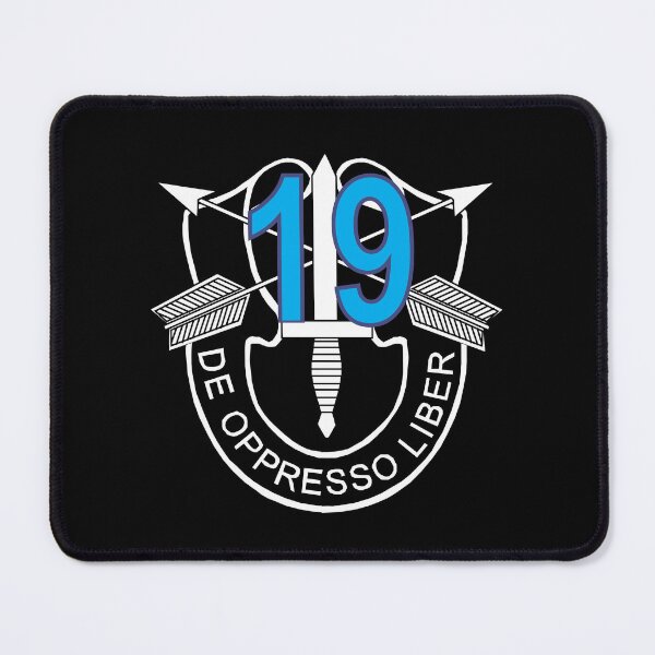 Item preview, SOF - 19th SF - SF DUI - w 19th Flash Colored Numbers X 300 designed and sold by Military Insignia Products.