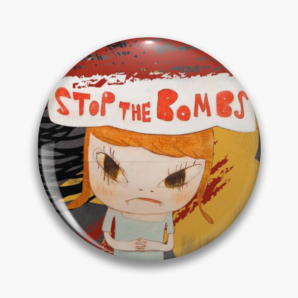 Item preview, Stop the Bombs, Silent Protest, Yoshitomo Nara, phone case designed and sold by Ren's Red.
