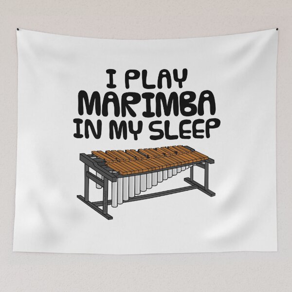 Item preview, I Play Marimba In My Sleep, Percussionist Musician Funny designed and sold by doodlerob.