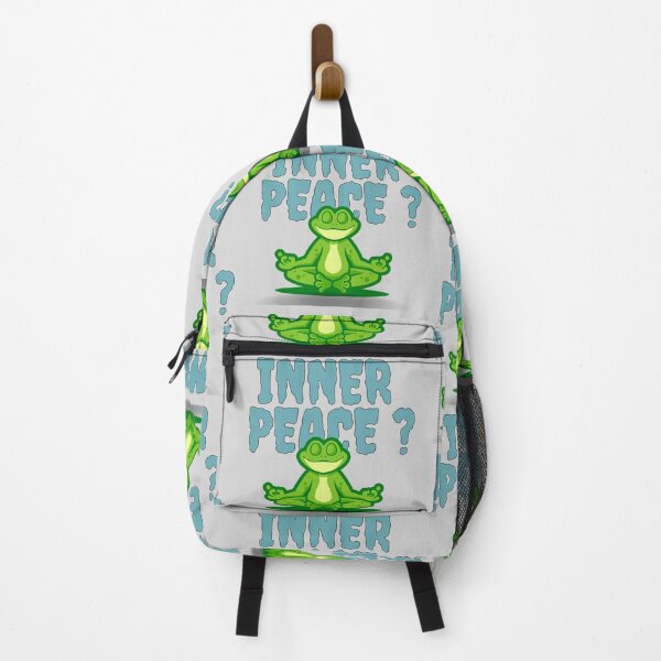 Item preview, Inner Peace Frog Humor Design designed and sold by PurelyDesign.