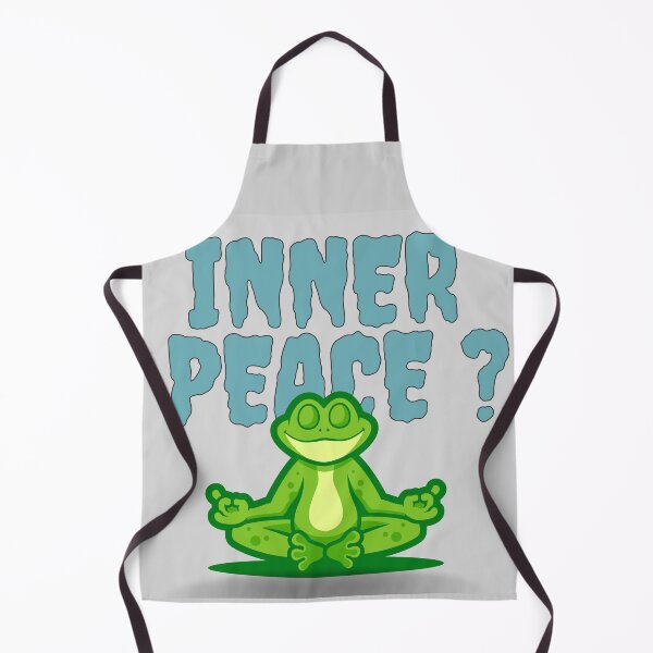 Item preview, Inner Peace Frog Humor Design designed and sold by PurelyDesign.