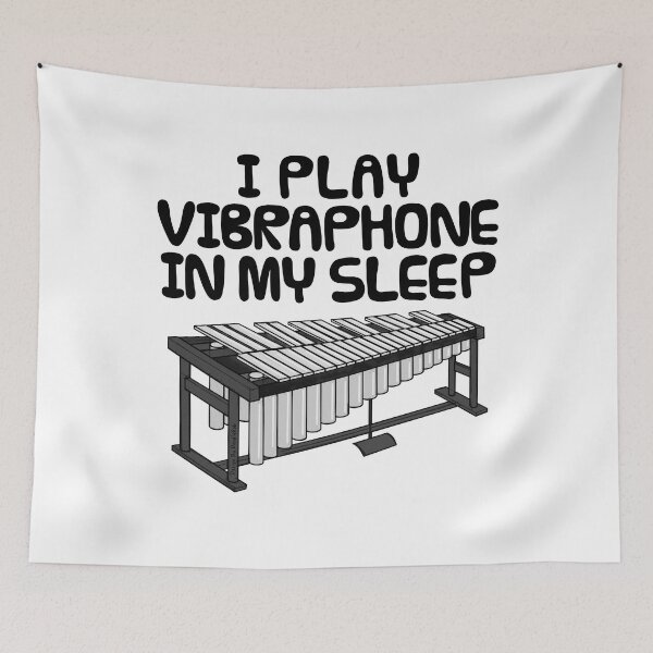 Item preview, I Play Vibraphone In My Sleep, Percussionist Musician Funny designed and sold by doodlerob.